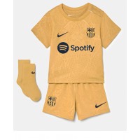 Dres Barcelona Ferran Torres #11 Gostujuci za djecu 2022-23 Kratak Rukav (+ kratke hlače)
